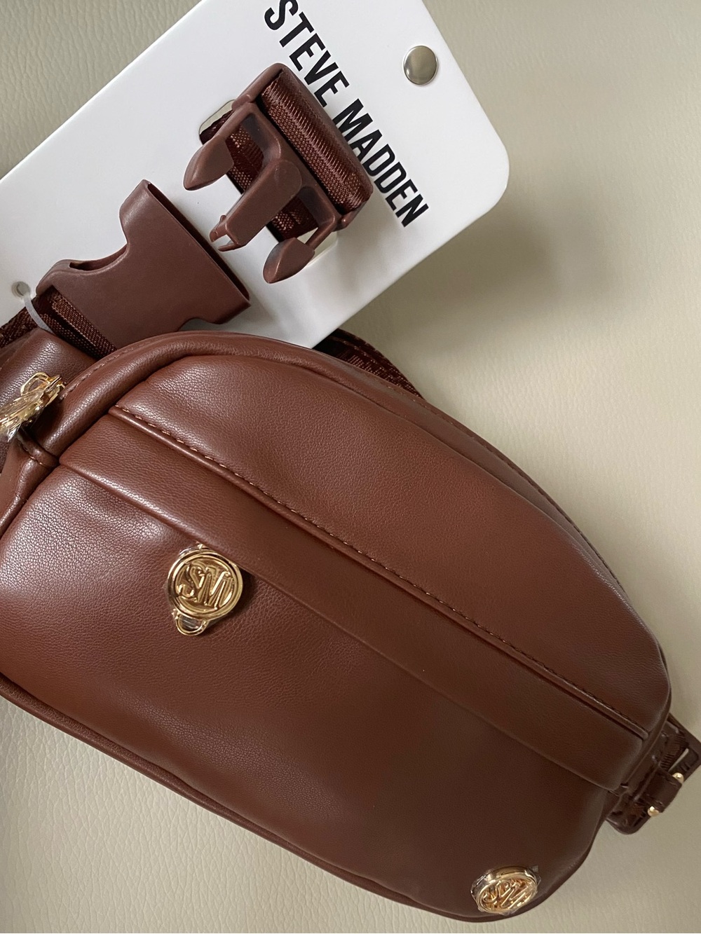 Steve Madden Brown Belt Bag - sling bag